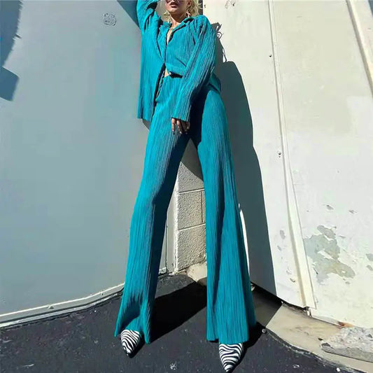 Two-Piece Long Sleeve Suit